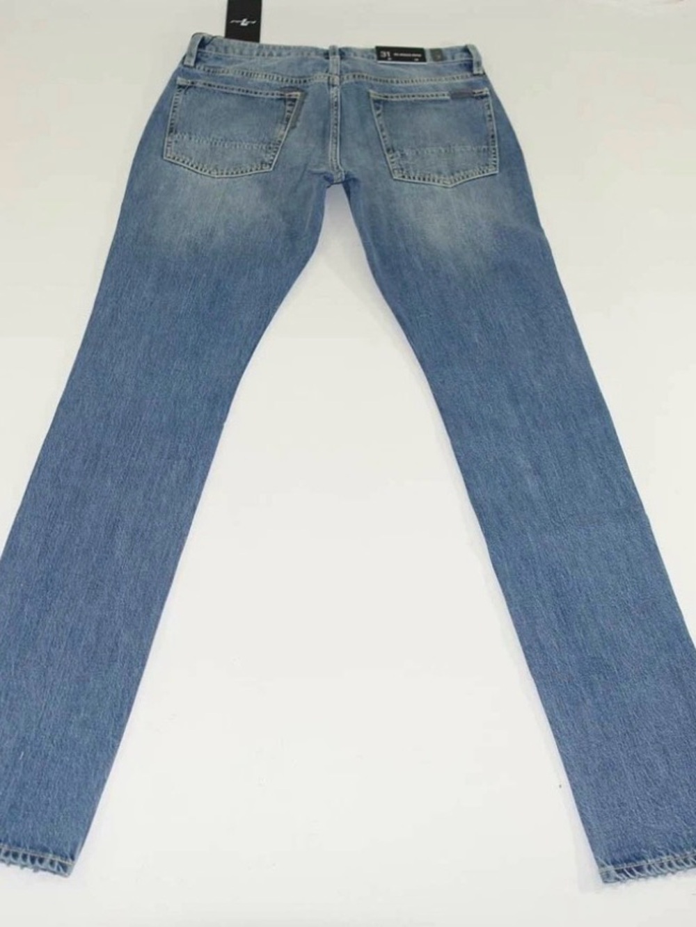 7 For All Mankind Men's The Stacked Skinny Jeans - Picture 6 of 8